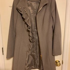 Tahari Grey Winter Coat